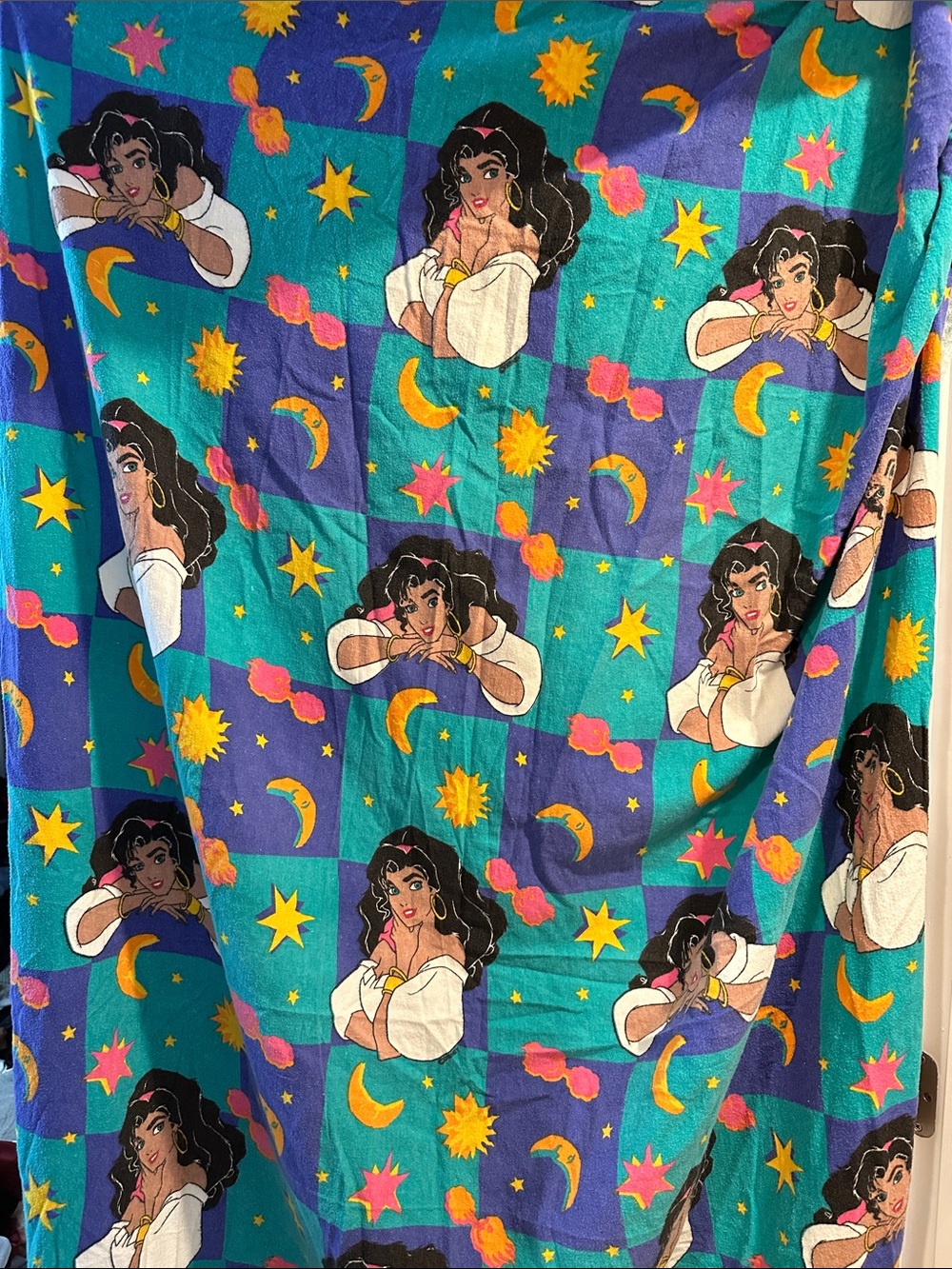 Disney Vintage Hunchback of Notre Dame Twin fitted sheet